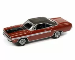 1970 Plymouth GTX, Burnt Orange - Johnny Lightning JLSP177/24B - 1/64 Scale Diecast Model Toy Car