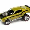 Johnny Lightning 1973 Plymouth Road Runner, Lime Gold Metallic - JLSP182/24A - 1/64 Scale Diecast Model Toy Car -Diecast Cars Store JLSP182 24A R2 SF 2021 R3 1973 Plymouth Road Runner Zingers 164 1 69658.1648060020.386.513