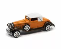 1931 Cadillac V16 Cabriolet, Burnt Orange And Brown - RC2 RCSP015/24 - 1/64 Scale Diecast Car