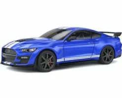 2020 Ford Shelby GT500 Fast Track - Ford Performance, Blue - Solido S1805901 - 1/18 Diecast Car