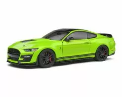 2020 Ford Mustang Shelby GT500, Grabber Lime Green - Solido S1805902 - 1/18 Scale Diecast Car