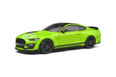 2020 Ford Mustang Shelby GT500, Grabber Lime Green - Solido S1805902 - 1/18 Scale Diecast Car 3 2020 Ford Mustang Shelby GT500, Grabber Lime Green - Solido S1805902 - 1/18 Scale Diecast Car