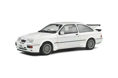 1987 Ford Sierra Cosworth RS500, Diamond White - Solido S1806104 - 1/18 Scale Diecast Model Toy Car 3 1987 Ford Sierra Cosworth RS500, Diamond White - Solido S1806104 - 1/18 Scale Diecast Model Toy Car