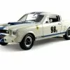 1965 Ford Mustang Shelby GT350R #98B Terlingua Racing Team, White - Shelby Collectibles SC170W - 1/18 Scale Diecast Model Toy Car