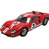 1966 Ford GT-40 MK II Le Mans #3, Red - Shelby Collectibles SC406R - 1/18 Scale Diecast Car -Diecast Cars Store SC406R SBY 1966 Ford GT40 MK II LeMans No3 118 1 04961.1655931313.386.513