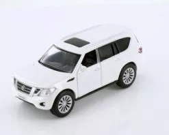 Nissan Patrol Y62, White - Tayumo TM15213W - 1/36 Scale Diecast Model Toy Car