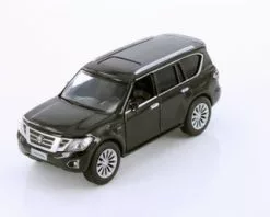Nissan Patrol Y62, Black - Tayumo TM15214BK - 1/36 Scale Diecast Model Toy Car