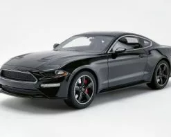 2019 Ford Mustang Bullitt Hardtop, Shadow Black - GT Spirit US017B - 1/18 Scale Resin Model Toy Car