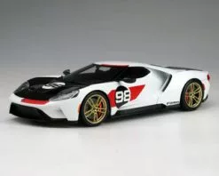 2021 Ford GT #98 1966 Daytona 24 Hours Heritage Edition, White - GT Spirit US037 - 1/18 Resin Car