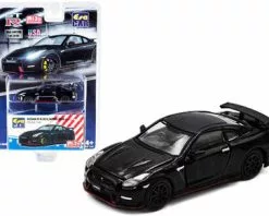 2020 Nissan GT-R (R35) Nismo RHD, Black - Era Car ESPMJ001 - 1/64 Scale Diecast Model Toy Car