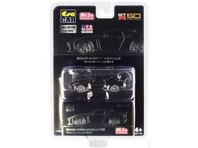 Nissan GT-R50 By Italdesign, Black - Era Car ESPMJ002B - 1/64 Scale Diecast Model Toy Car 3 Nissan GT-R50 By Italdesign, Black - Era Car ESPMJ002B - 1/64 Scale Diecast Model Toy Car