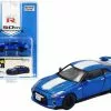 2020 Nissan GT-R R35, Blue - Era Car NS20GTRSP24B - 1/64 Scale Diecast Model Toy Car -Diecast Cars Store ns20gtrsp24b era blue 2020 nissan gt r r35 diecast toy car 1 83997.1646424285.386.513