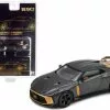 Nissan GT-R50 By Italdesign, Gray Metallic - Era Car NS21GTRSP44 - 1/64 Scale Diecast Model Toy Car