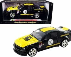 Shelby Collectibles 2008 Ford Shelby Mustang #08 Terlingua Racing Team SC296BK - 1/18 Scale Diecast Model Toy Car