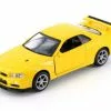 Nissan Skyline GT-R34 V Spec II, Yellow - Showcasts TM012023 - 1/36 Scale Diecast Model Toy Car -Diecast Cars Store tm012023 sho yellow nissan skyline gt r34 v spec ii diecast toy car 1 61764.1665691123.386.513